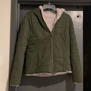 Be Boundless Faux Fur-Lined Puffer Coat - Size S